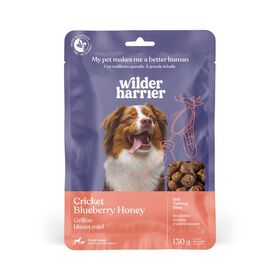 Dog Soft Treats, cricket, blueberry and honey
