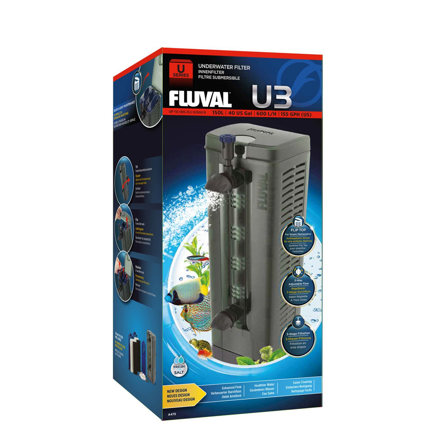 Underwater cheap aquarium filter