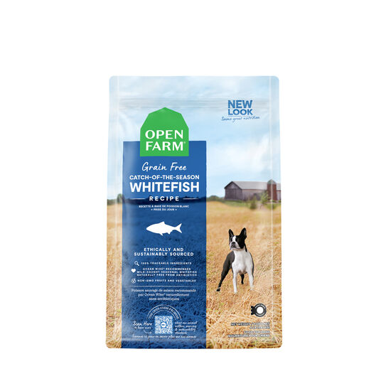 Nourriture sèche sans grains poisson blanc pour chiens, 9,97 kg Image NaN