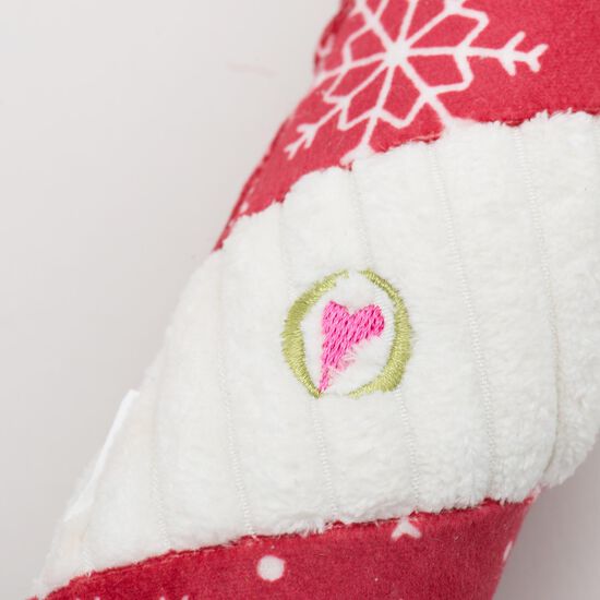 Jouet en forme de canne de bonbon en peluche « Jingle all the Way Snowflake » pour chien Image NaN