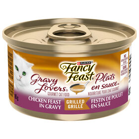 Gravy Lovers™ Chicken Feast in Grilled Chicken Flavour Gravy for Cats, 85 g