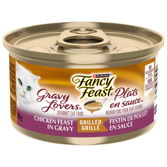 Gravy Lovers™ Chicken Feast in Grilled Chicken Flavour Gravy for Cats, 85 g Image NaN