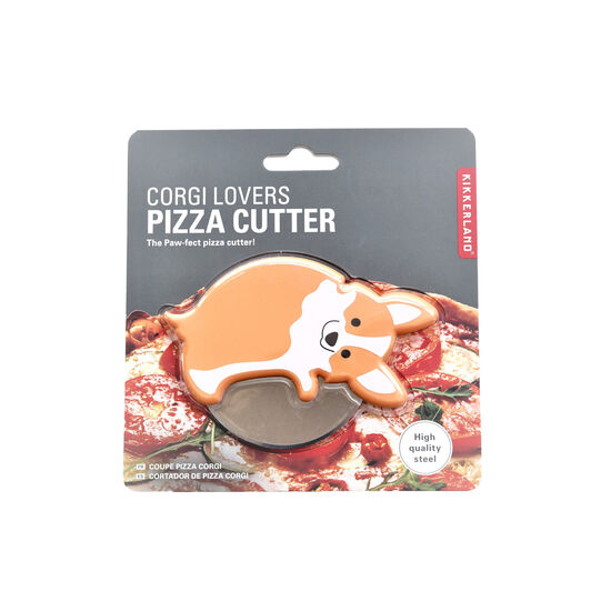 Coupe-pizza « Amoureux des Corgi » Image NaN