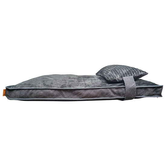 Housse pour lit double confort, Gris chic Image NaN