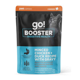 Booster Digestive Health Minced Chicken and Duck with Gravy for Cats, 71 g