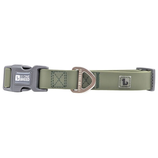 Silicone Collar for Dogs, Olive Image NaN