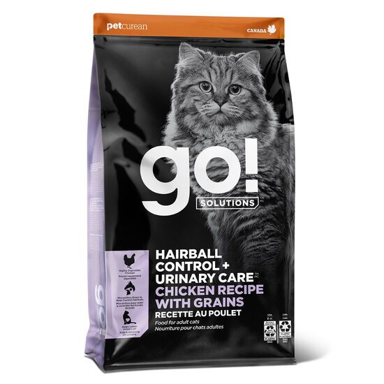 Recette au poulet avec grains « Hairball Control & Urinary Care » pour les chats, 1,36 kg Image NaN