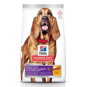 Large Breed Adult Sensitive Stomach & Skin Chicken Dry Dog Food, 13.6 kg