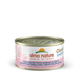 « Classic Complete » Tuna Recipe with shrimp in Gravy for Cats, 70 g