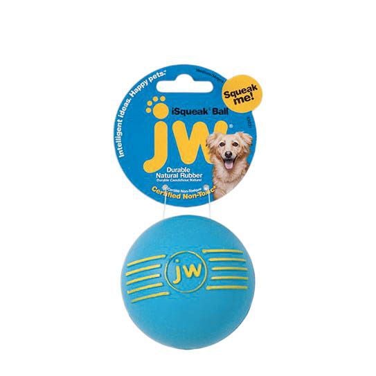 jw pet isqueak ball dog toy