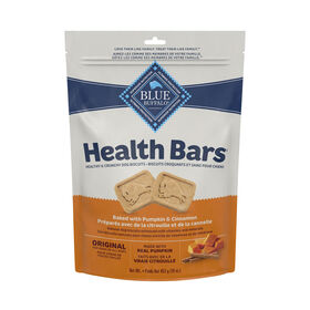 Biscuits Health Bars pour chien, citrouille et cannelle