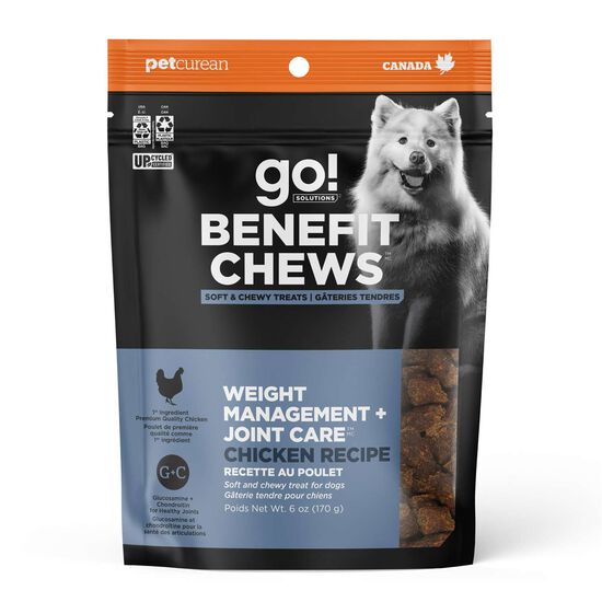 Gâteries « Benefit Chews Weight Management + Joint Care » au poulet pour les chiens Image NaN