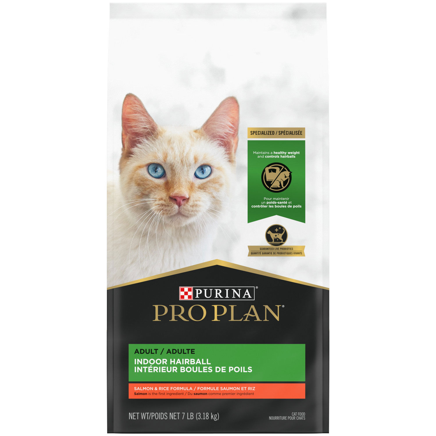 Pro Plan Indoor Dry Cat Food Salmon Rice