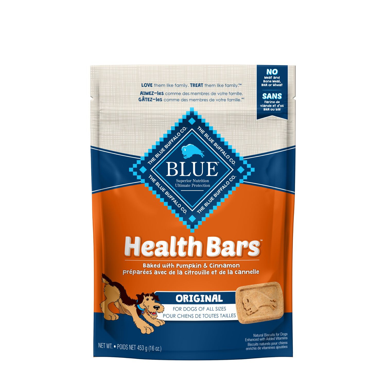 blue buffalo health bars pumpkin