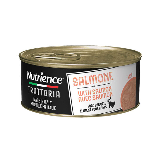 Nourriture humide Trattoria avec saumon pour chats, 85 g Image NaN