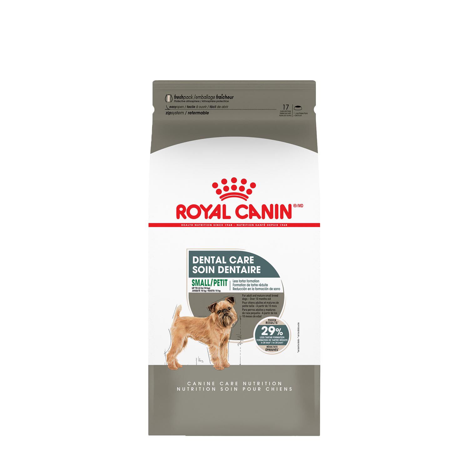 Dental dog shop food royal canin