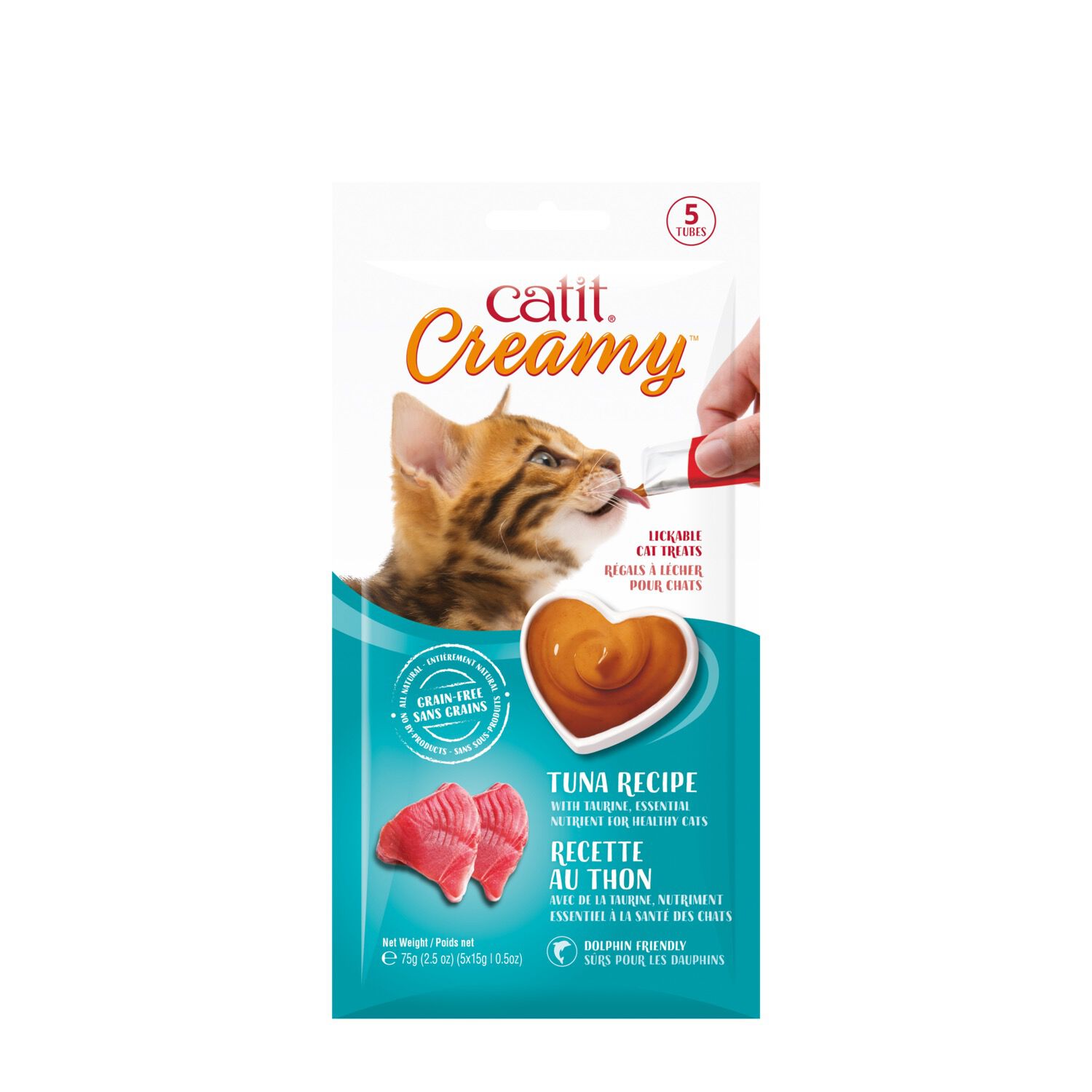 Creamy Lickable Cat Treats tuna