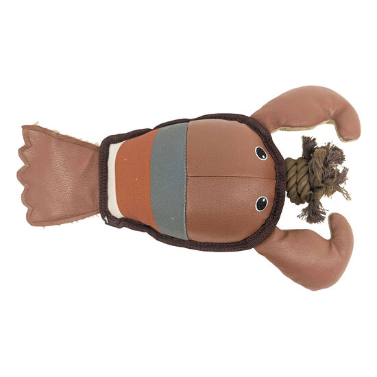 Leather Lobster Dog Toy Image NaN