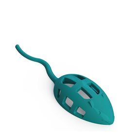 Blue cat treat mouse toys