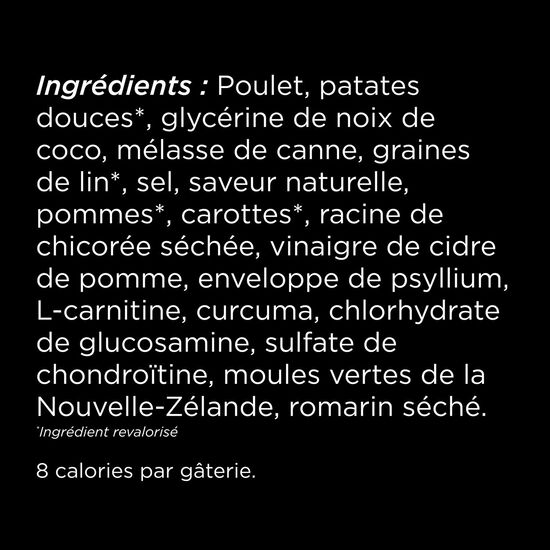 Gâteries « Benefit Chews Weight Management + Joint Care » au poulet pour les chiens Image NaN