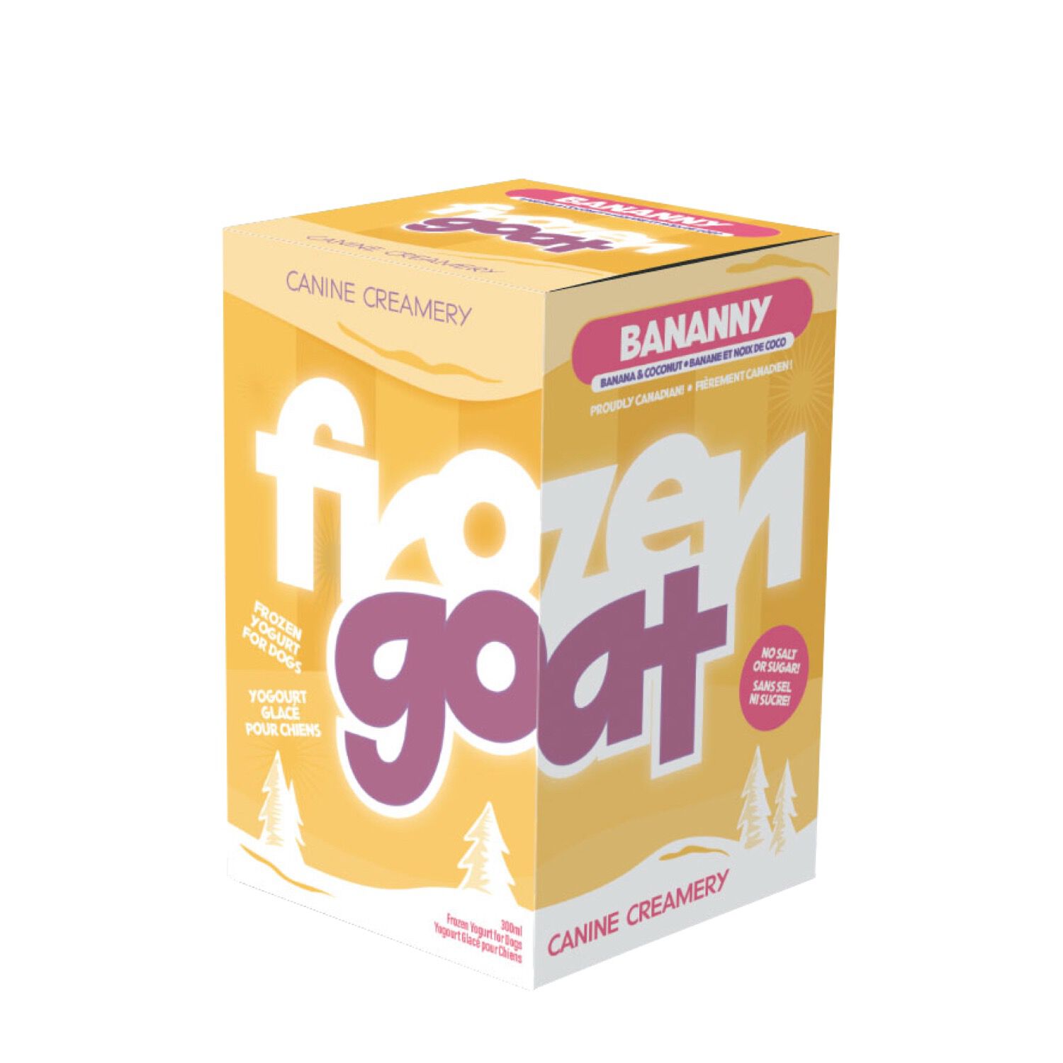 frozen goat milk yogurt for dogs