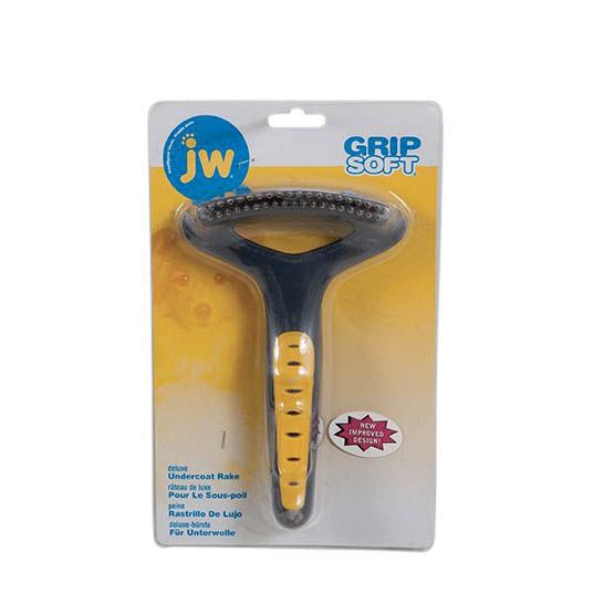 jw pet gripsoft double row undercoat rake