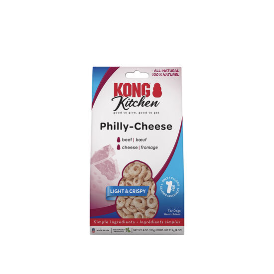 Gâteries légères et croustillantes « Philly-Cheese » pour chiens, 113 g Image NaN