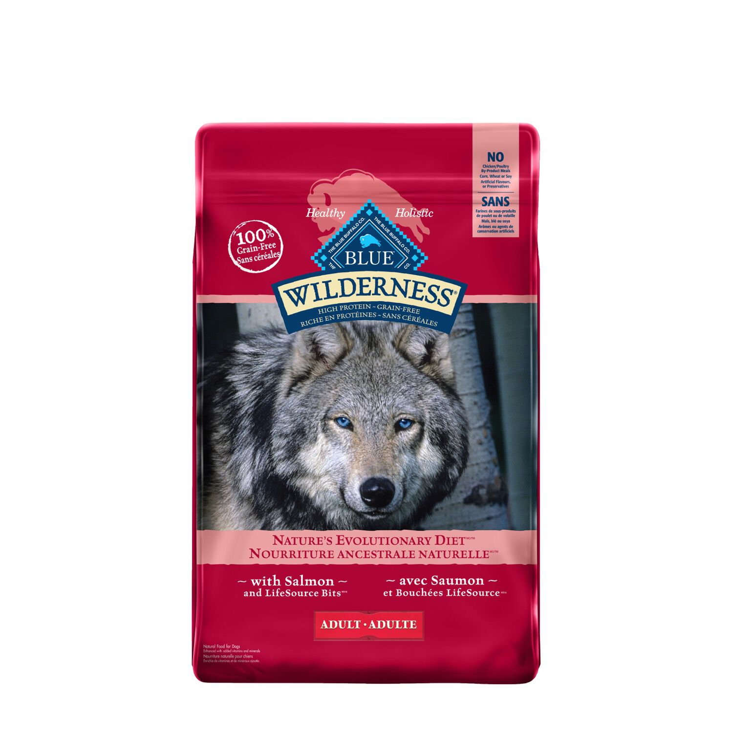 Adult Salmon Grain Free Dog Food Blue Buffalo Mondou