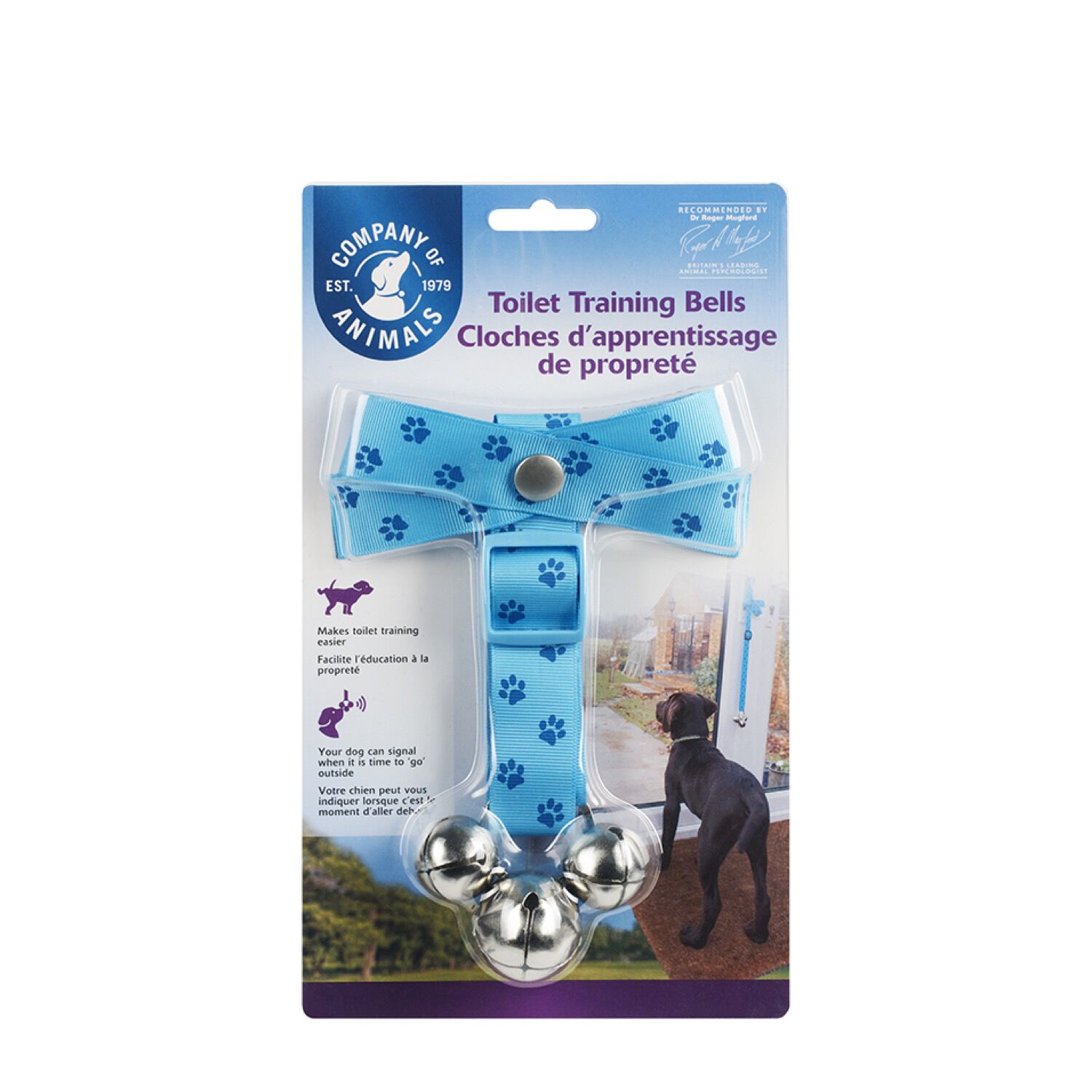 Toilet training bells The company of Animals 026 010 Mondou