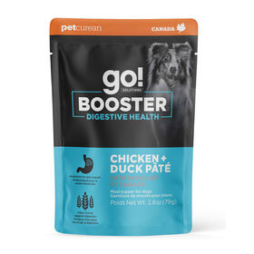 Garniture au ragoût de pâté de poulet et canard « Booster Digestive Health » pour chiens, 79 g