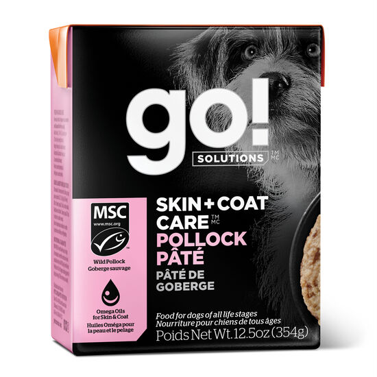 Skin and Coat Care Pollock Pâté for Dogs, 354 g Image NaN