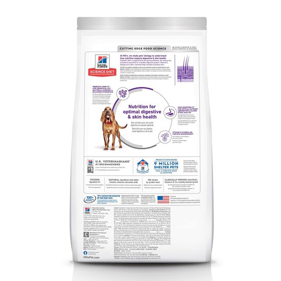Nourriture sèche « Sensitive Stomach & Skin » au poulet pour chiens adultes de grandes races, 13,6 kg Image NaN