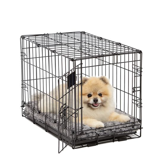 Lit pour cage tourbillon de fourrure, gris Image NaN