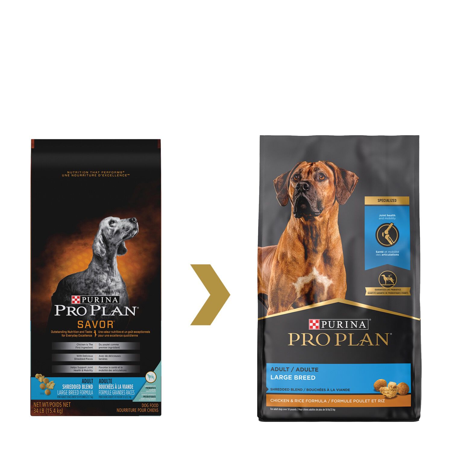 pro plan large breed savor