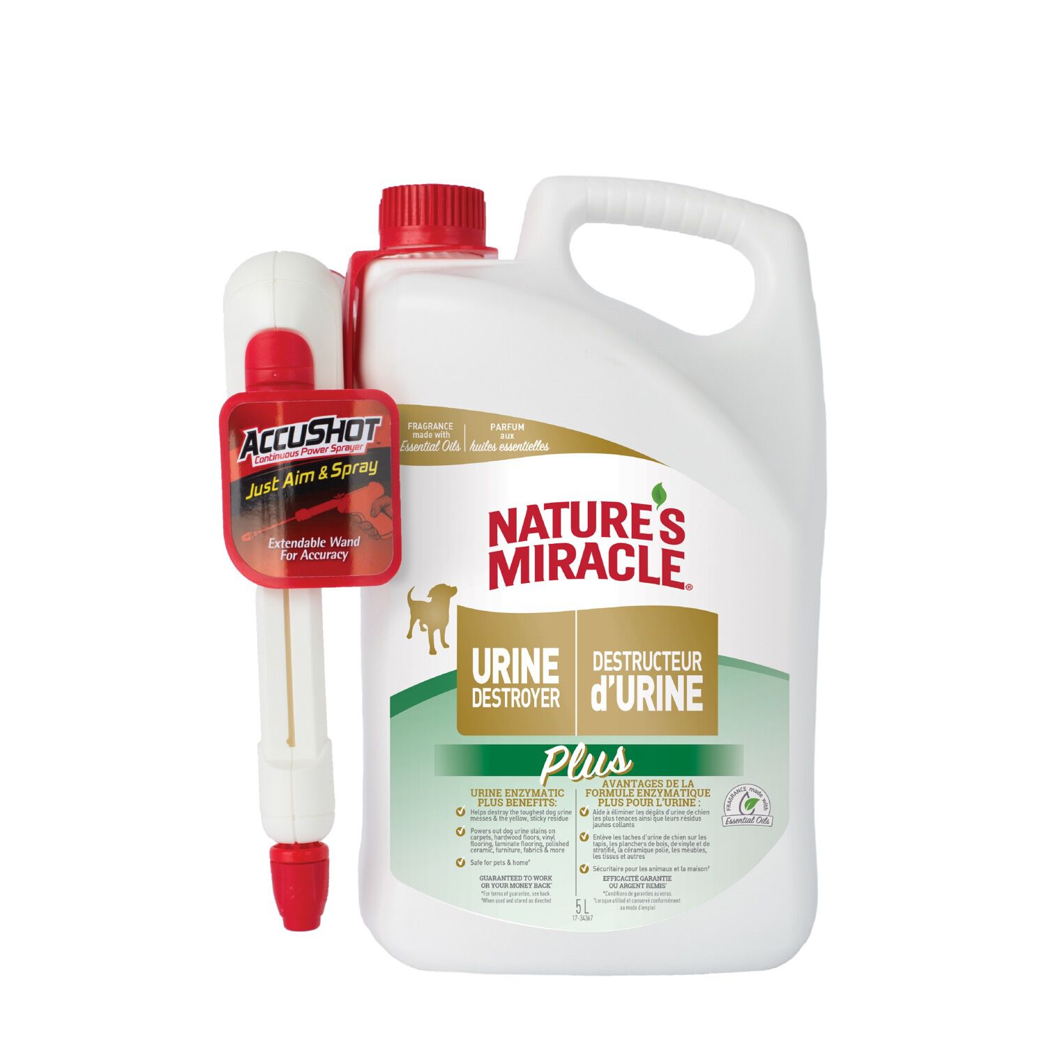 Nature's miracle dog 2025 urine destroyer reviews