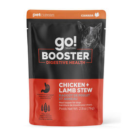 Garniture au ragoût de poulet et agneau « Booster Digestive Health » pour chiens, 79 g