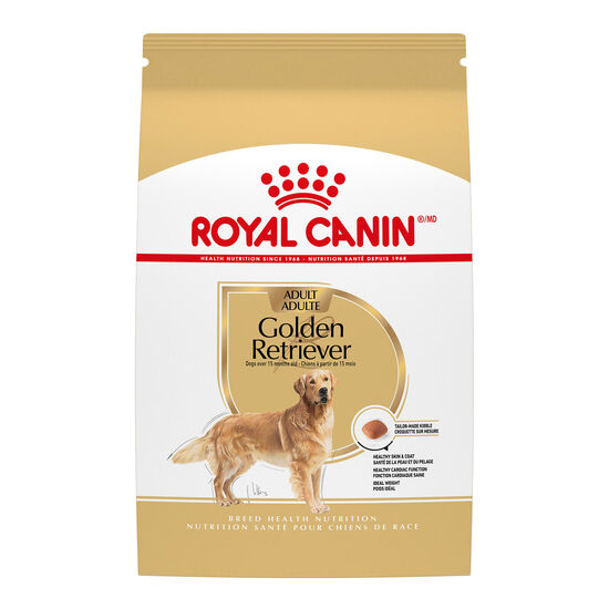 Nourriture sèche formule nutrition santé pour chiens adultes de race Golden Retriever Image NaN
