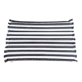 Black Stripes Pool Float Cover