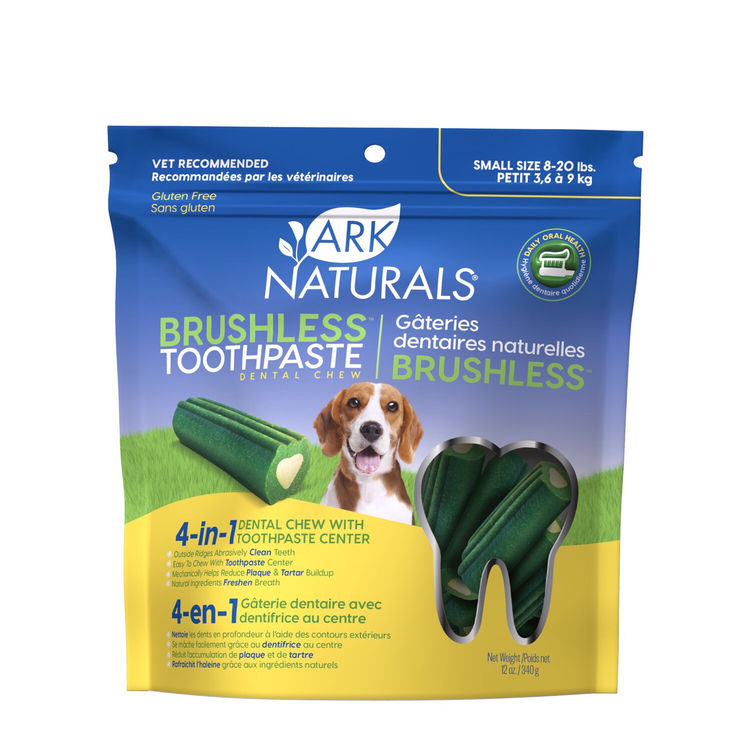 ark naturals brushless dog toothpaste