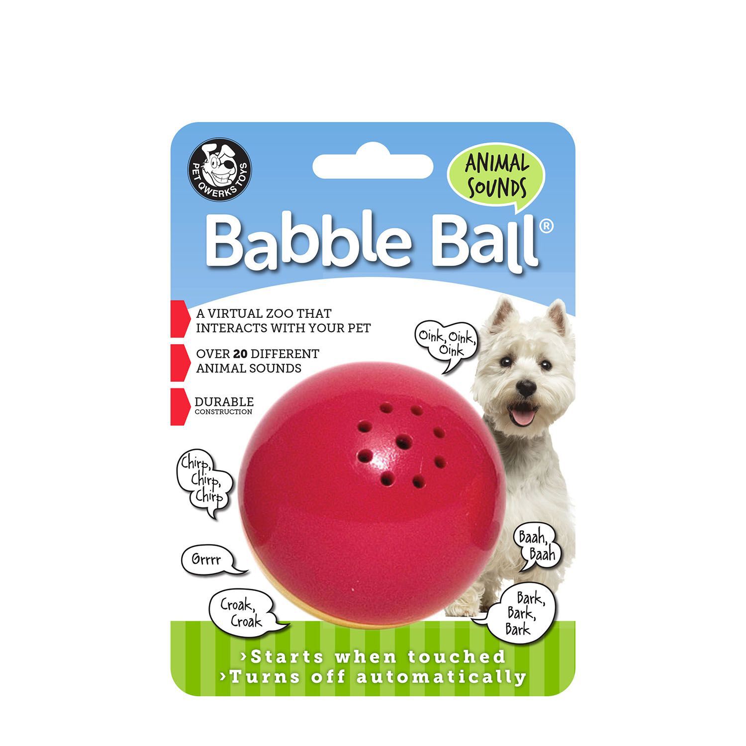 babble ball sounds