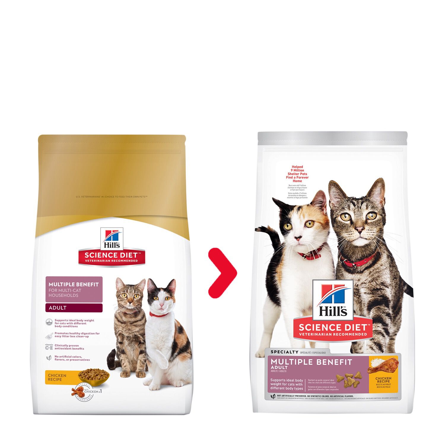 Science diet multiple benefit hotsell cat food