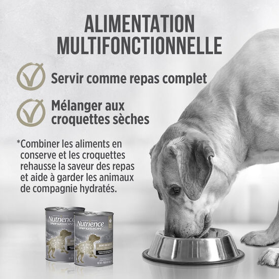 Pâté au canard du lac Brome pour chiens, 369 g Image NaN