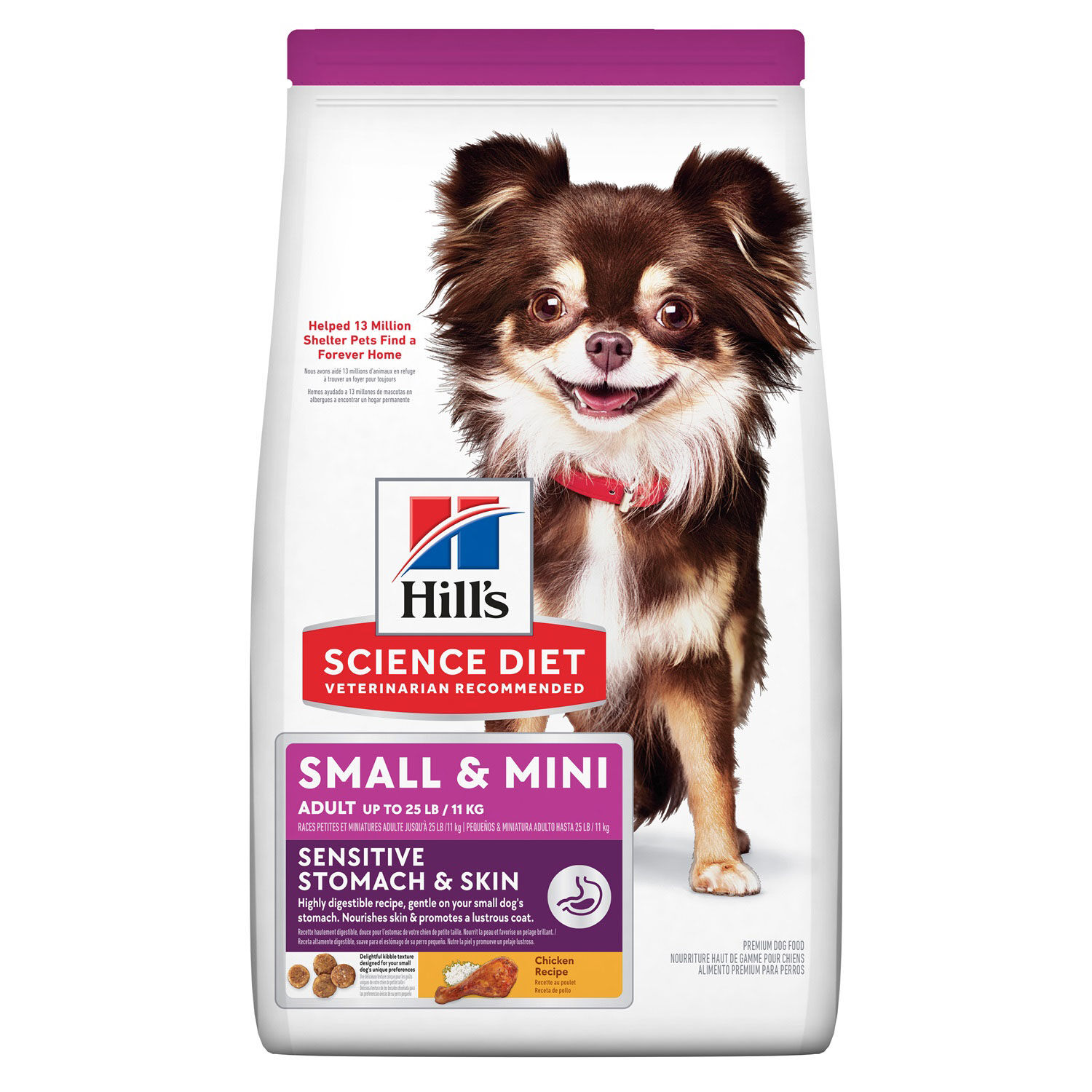 Mini clearance dogs food