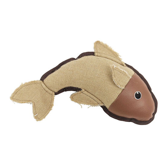 Faux Leather Fish Dog Toy Image NaN