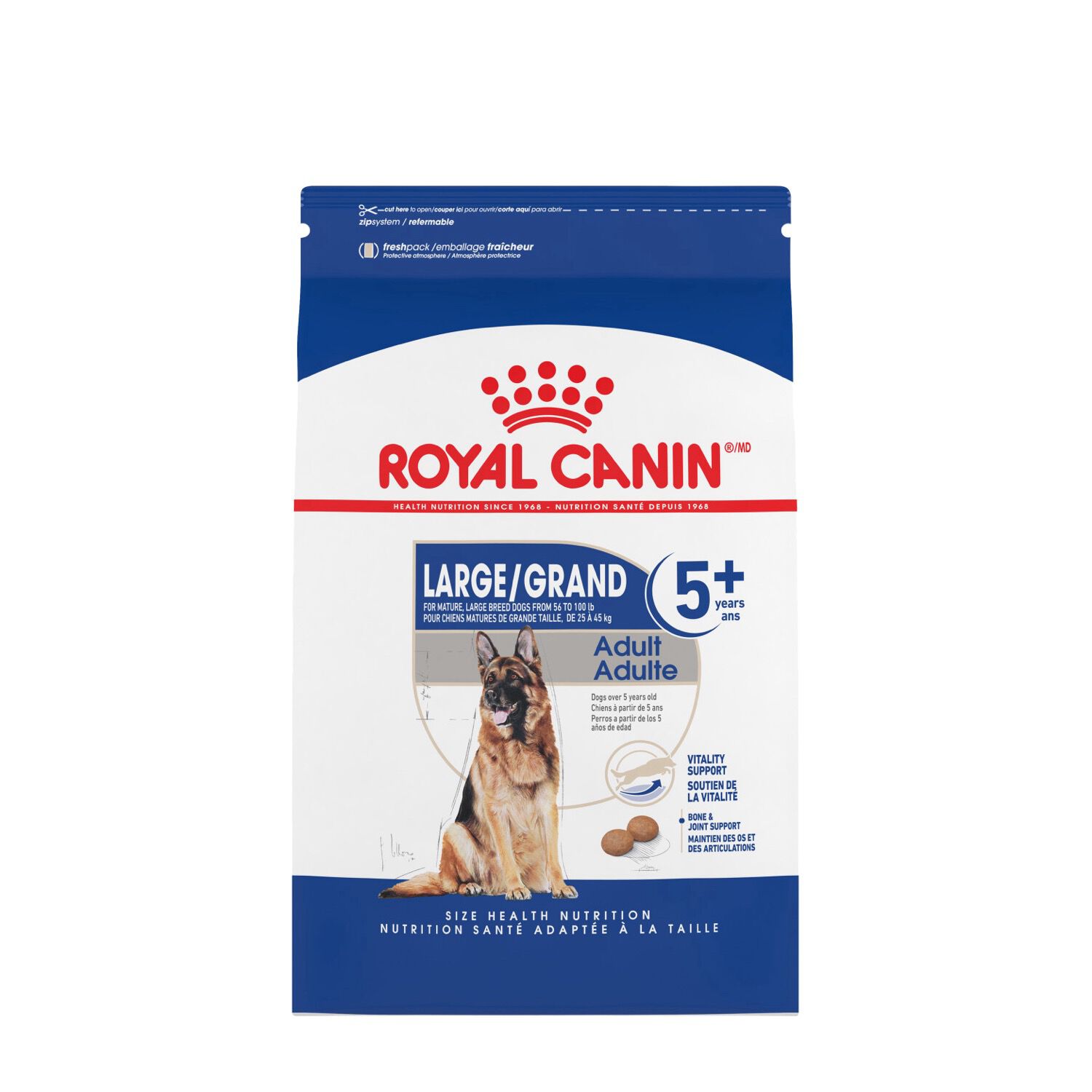 Size health nutrition royal 2024 canin