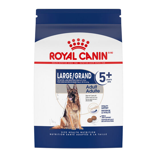 Nourriture sèche formule nutrition santé pour chiens de grande taille 5+ Image NaN