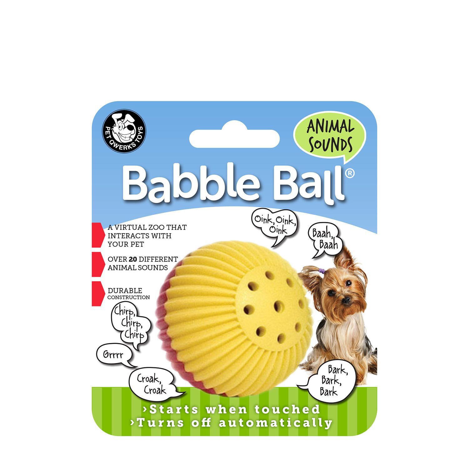 babble ball sounds