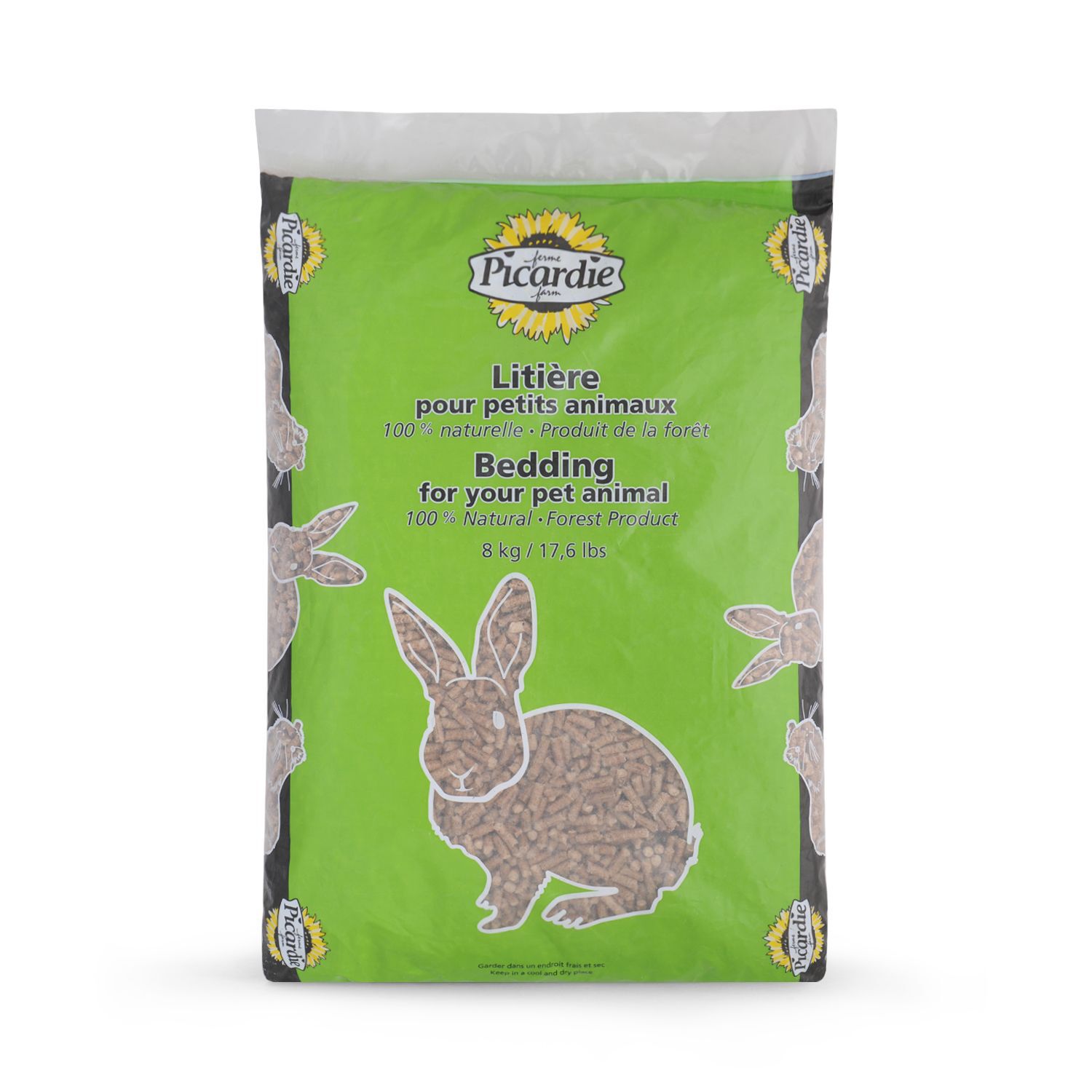 Wood pellets for rabbit 2024 bedding