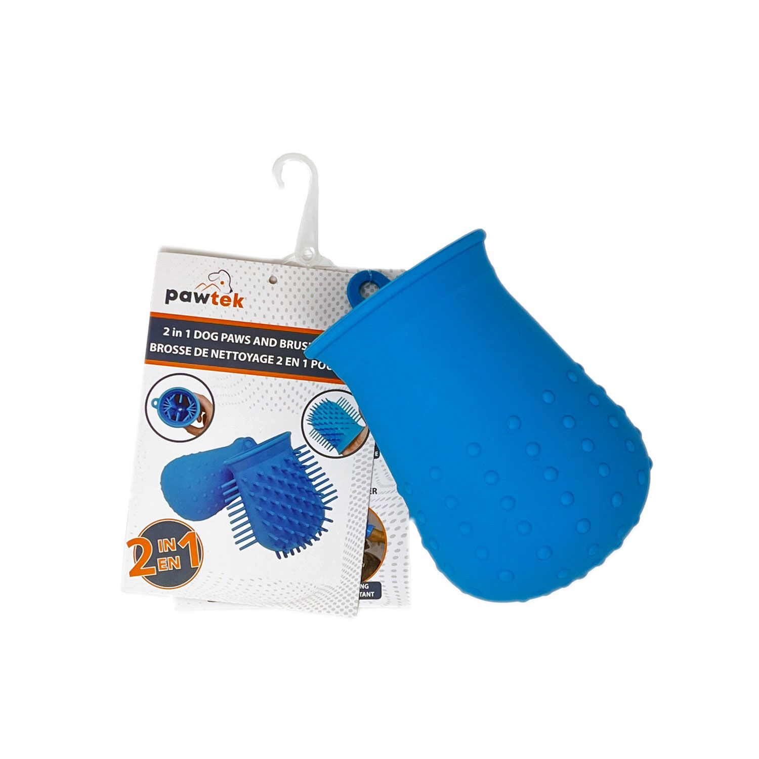 2 in 1 Dog Paws and Brush Cleaner