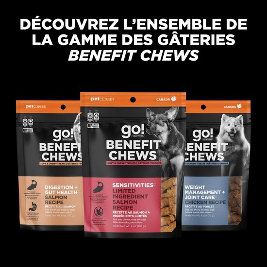 Gâteries « Benefit Chews Weight Management + Joint Care » au poulet pour les chiens Image NaN